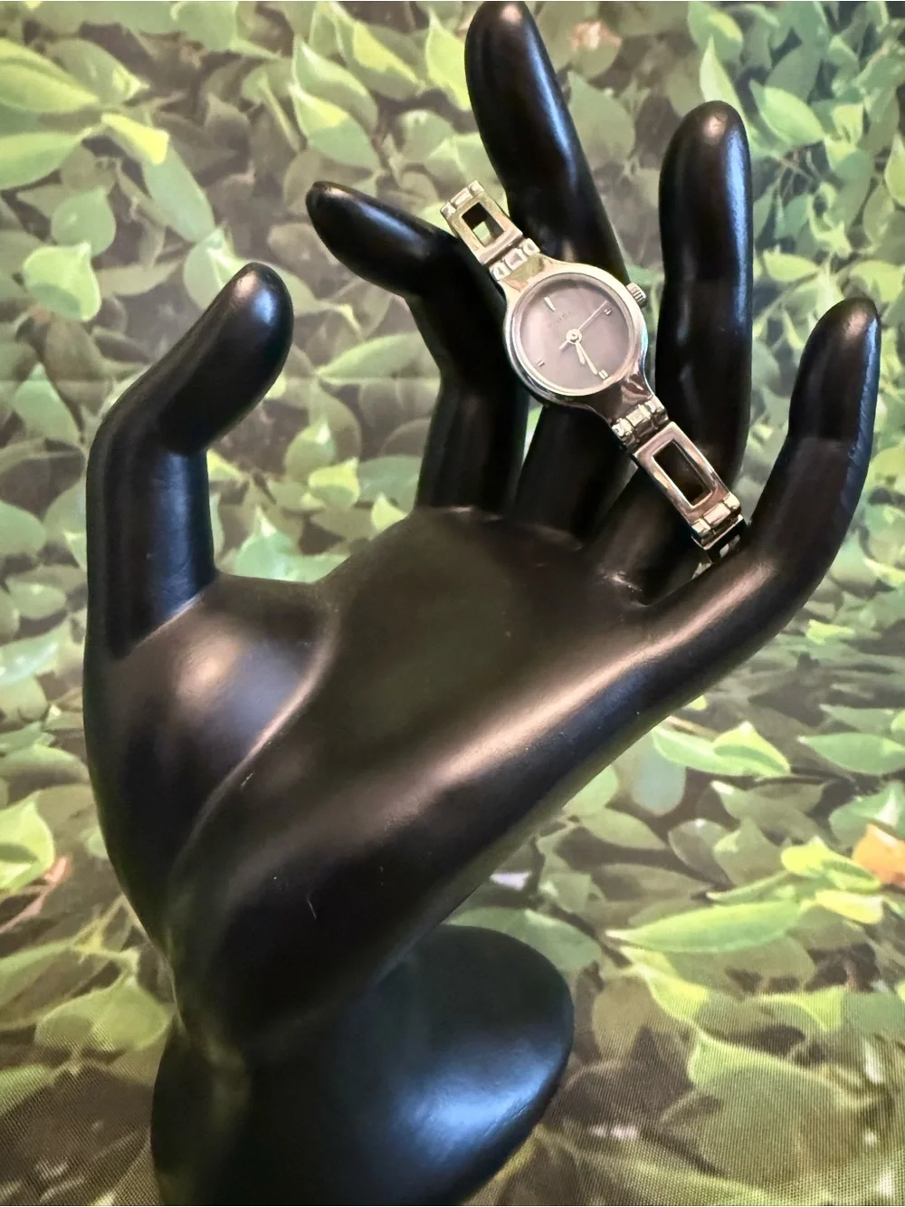Timex Silver Watch and Link Bracelet
